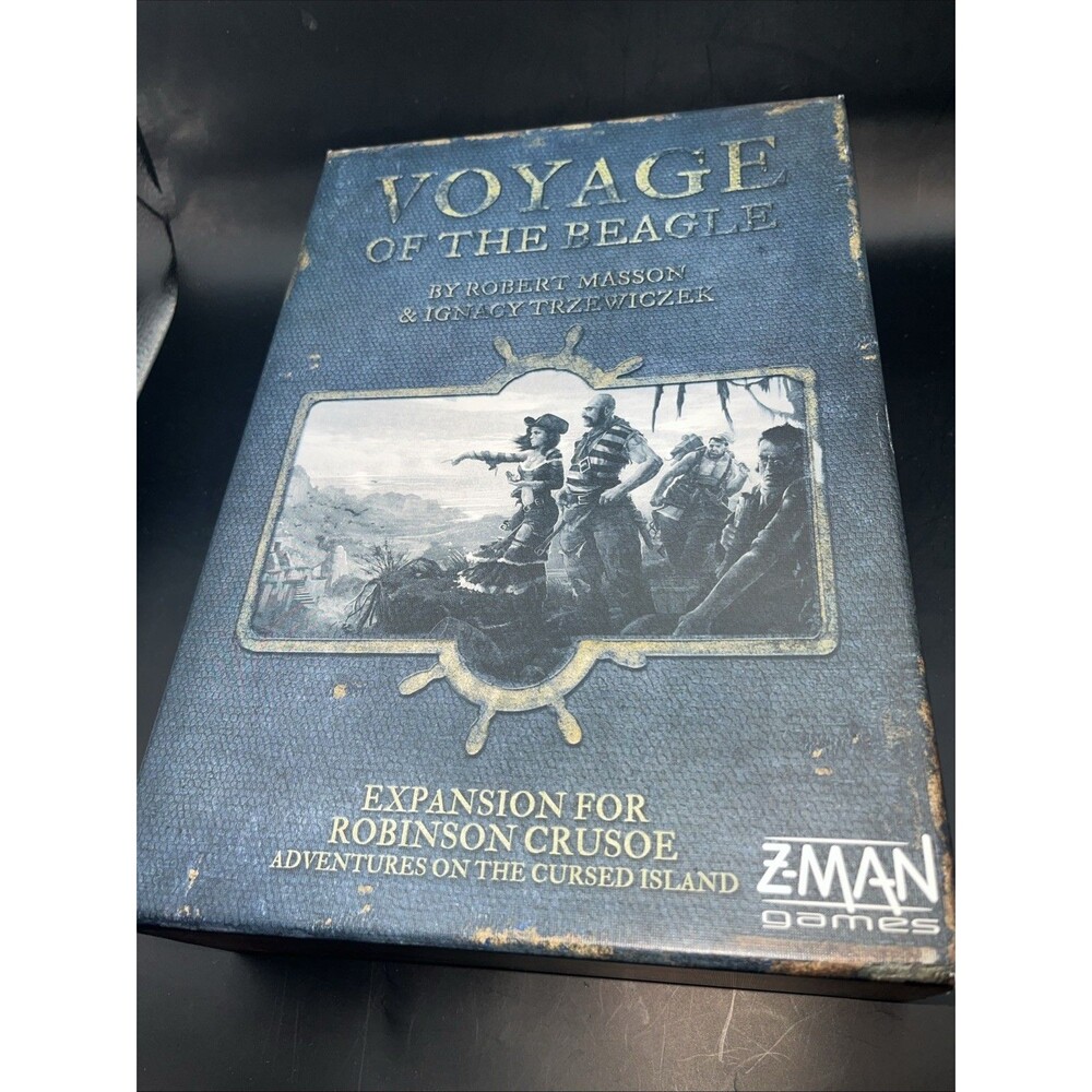 Voyage of the Beagle Expansion for Robinson Crusoe, Zman Games Used Complete